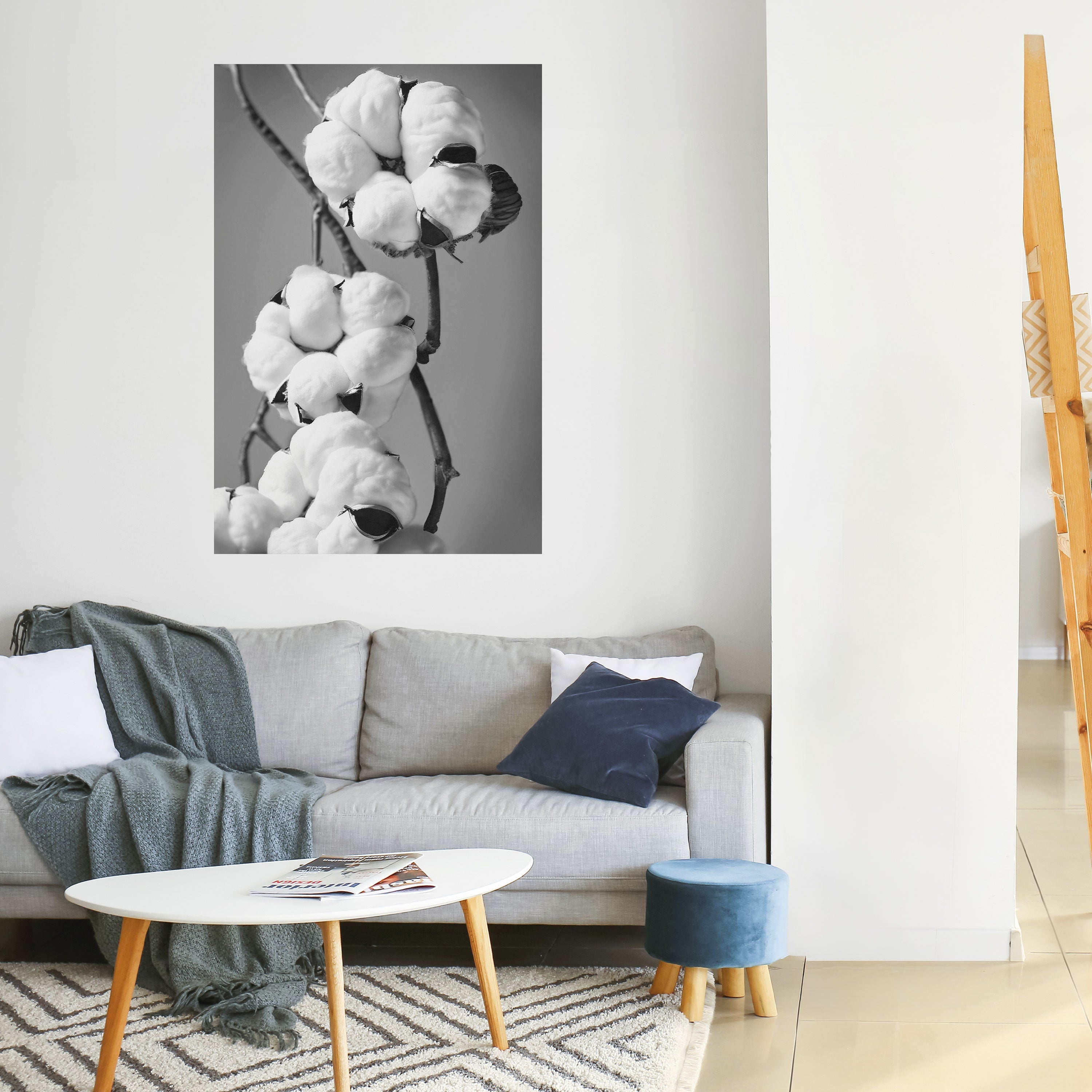 COTTON DREAMSCAPE Vertikales Poster zum Abziehen und Aufkleben