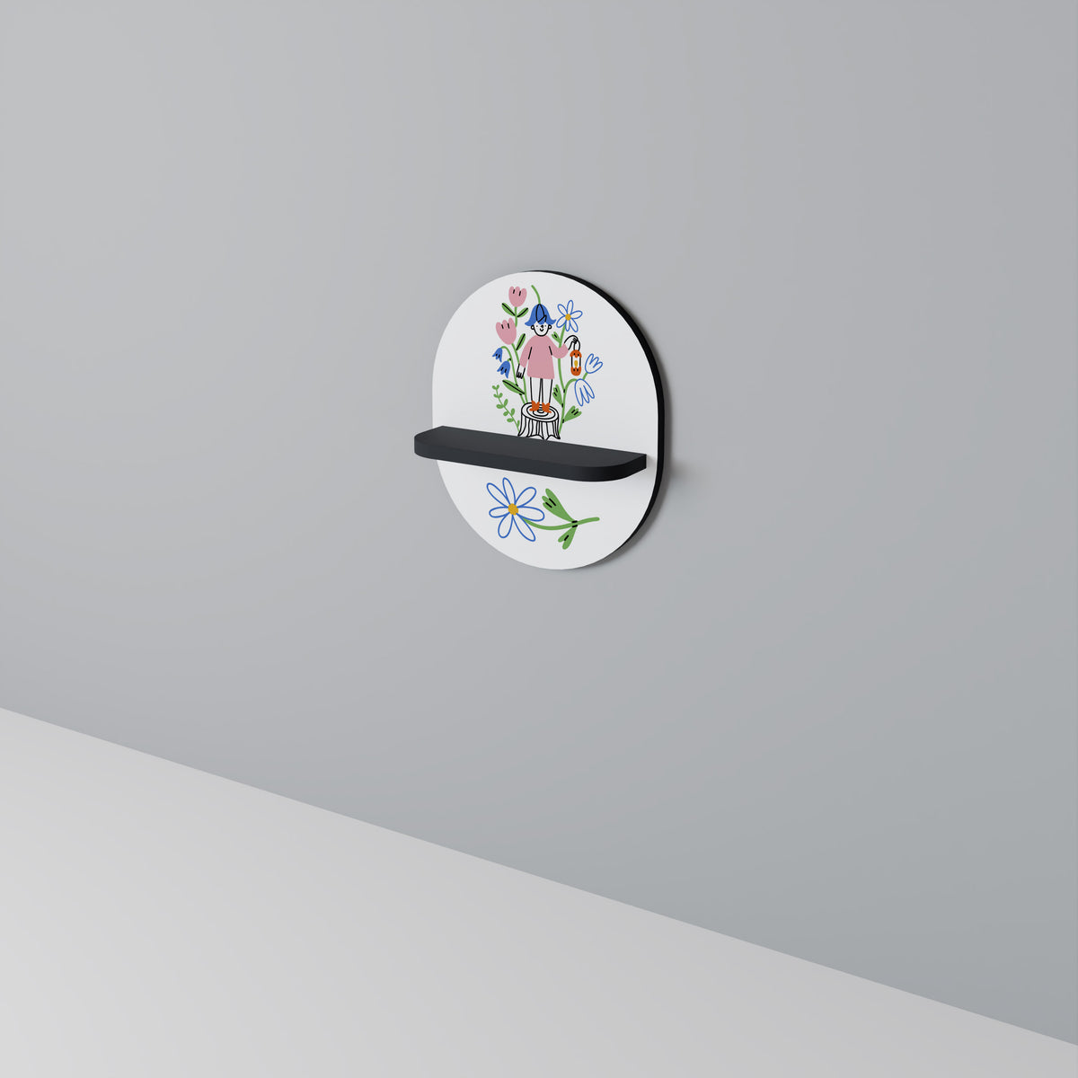 GARDEN GUARDIAN Dekoratives Wandregal