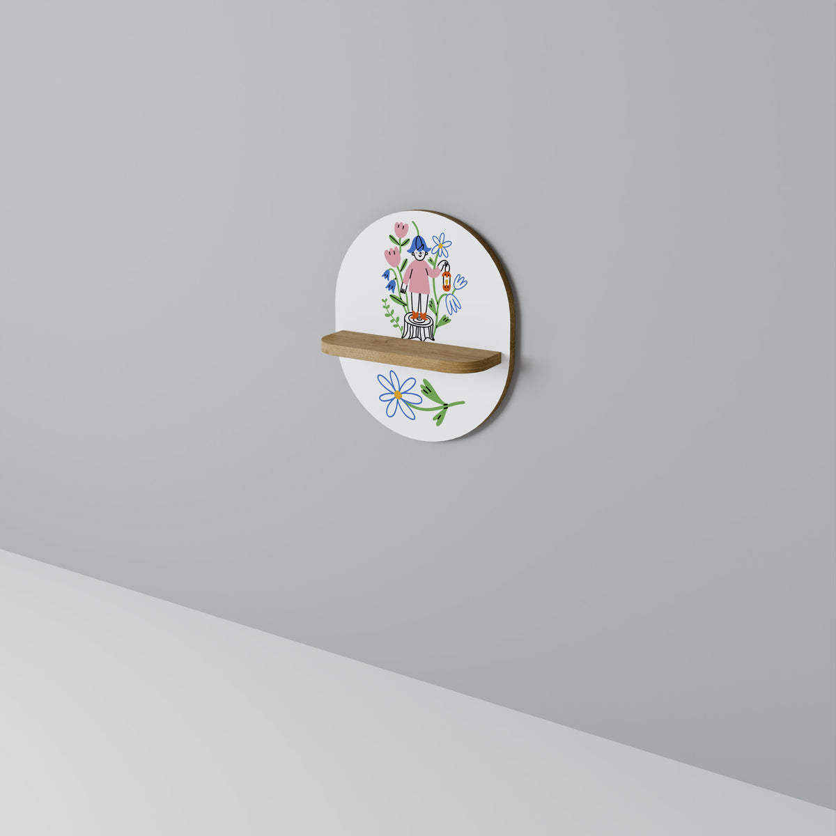 GARDEN GUARDIAN Dekoratives Wandregal