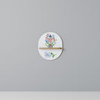 GARDEN GUARDIAN Ovales Kunstregal in Eiche-Optik