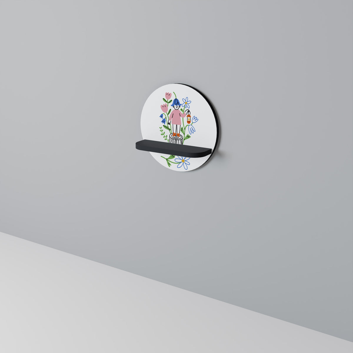 GARDEN GUARDIAN Dekoratives Wandregal