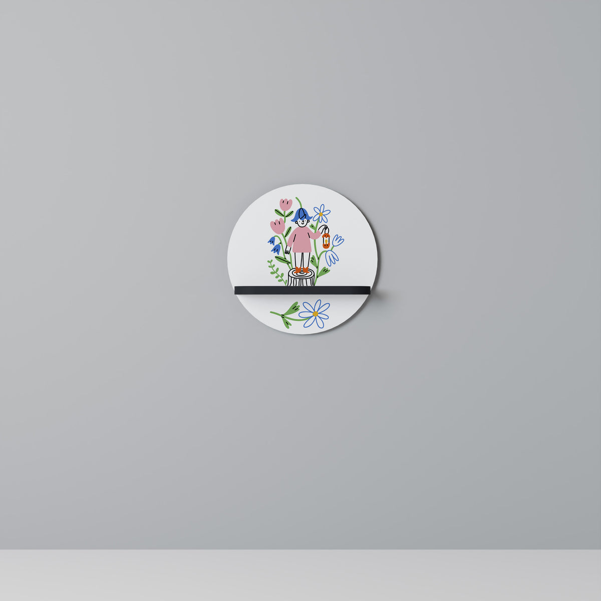 GARDEN GUARDIAN Dekoratives Wandregal