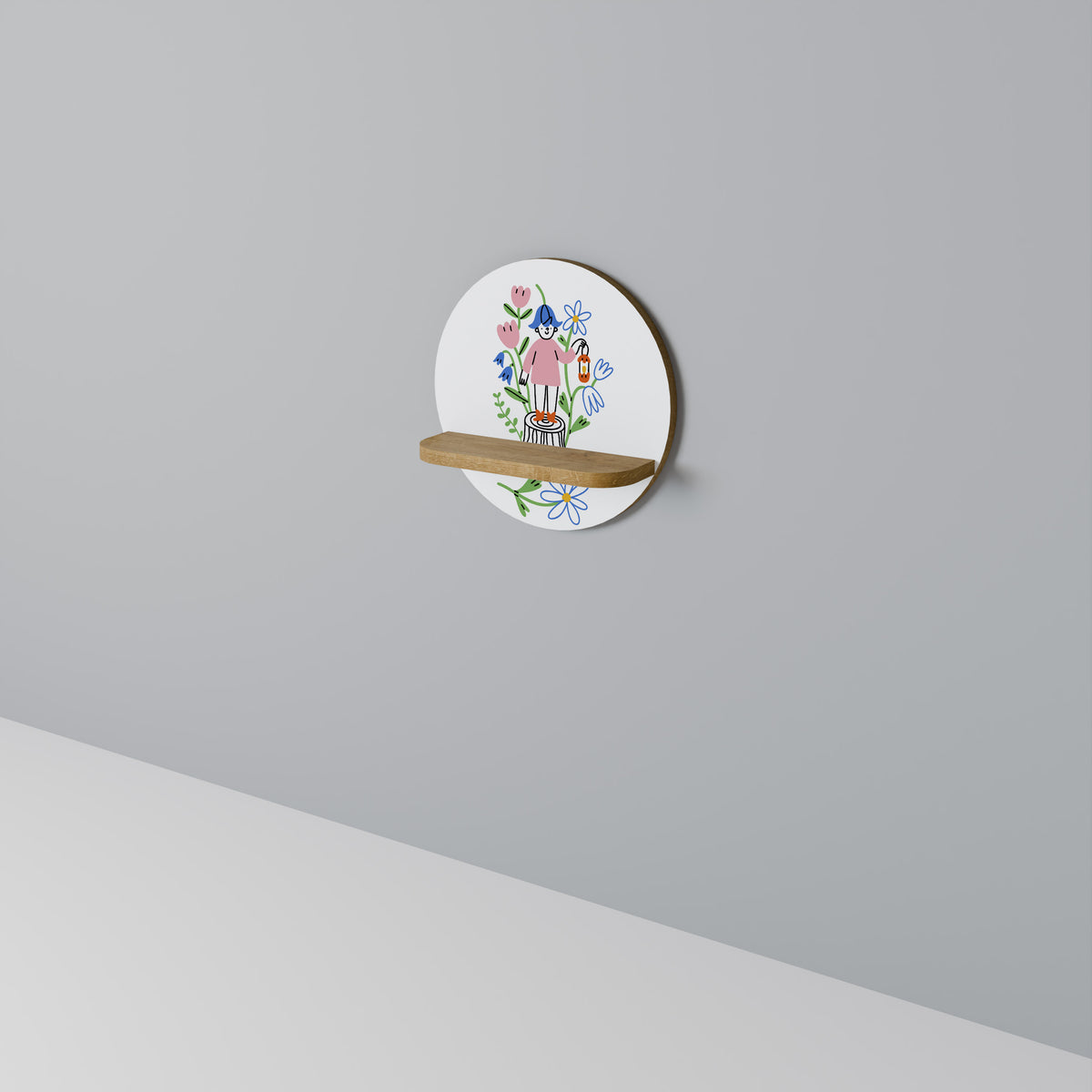 GARDEN GUARDIAN Dekoratives Wandregal