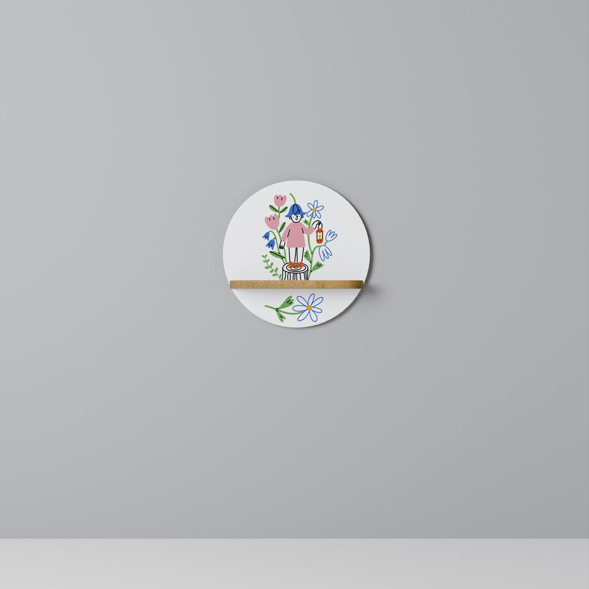GARDEN GUARDIAN Dekoratives Wandregal