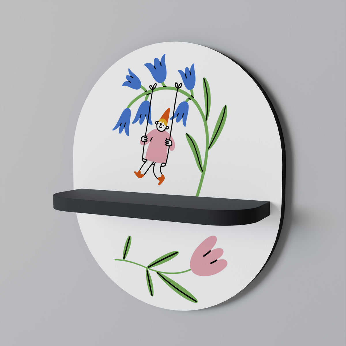 GARDEN JOY Dekoratives Wandregal