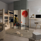 GOLDEN GLOW MEDITATION 4-teiliger Paravent