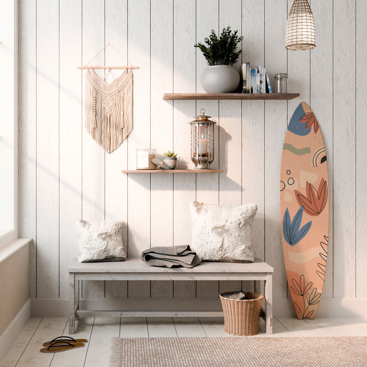 PASTEL DESTINY Deko-Surfboard