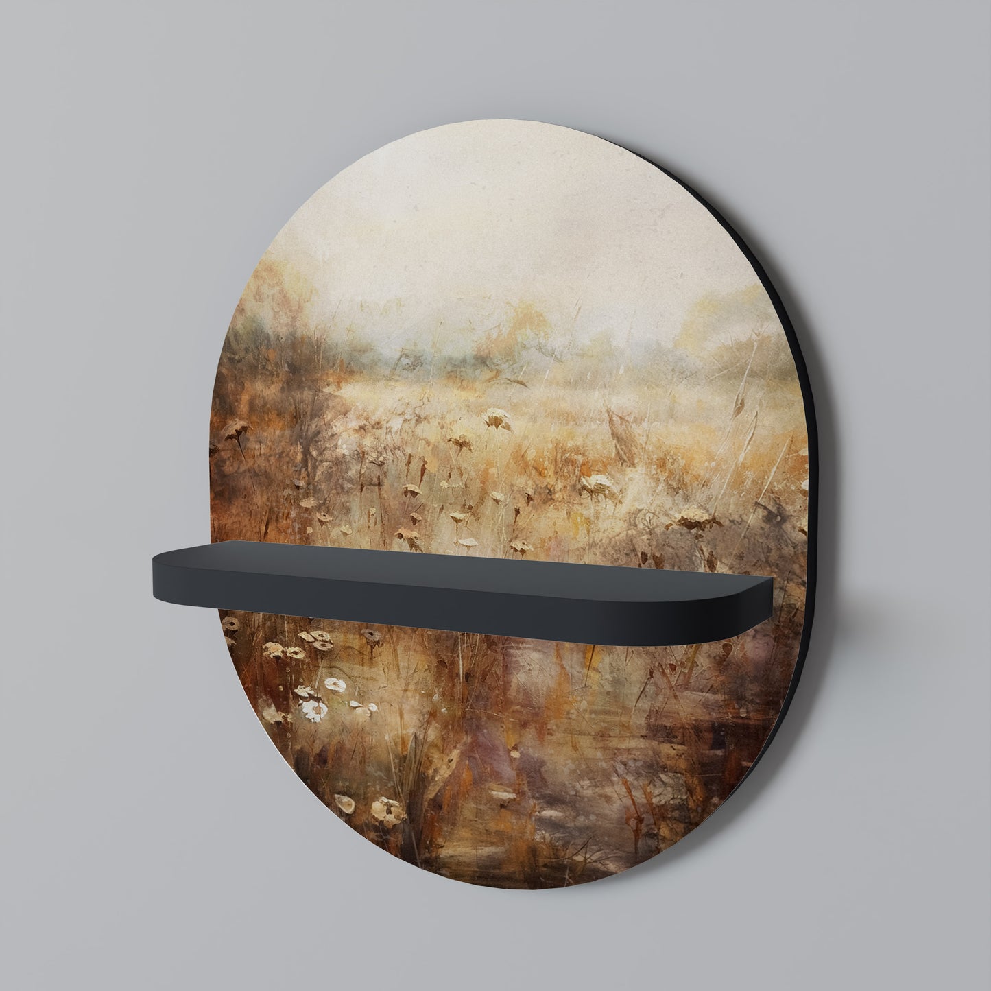 TRANQUIL FIELD Dekoratives Wandregal