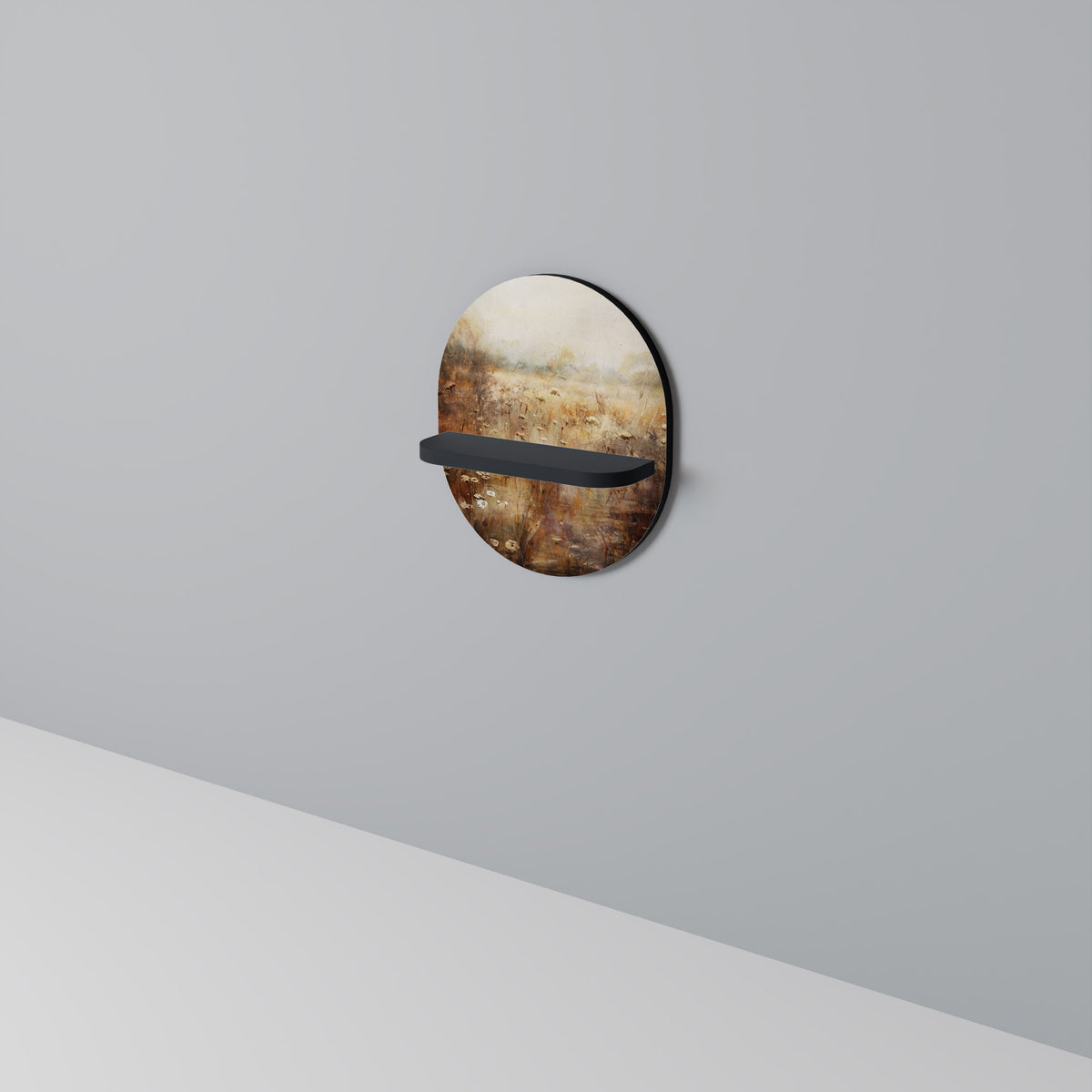 TRANQUIL FIELD Dekoratives Wandregal