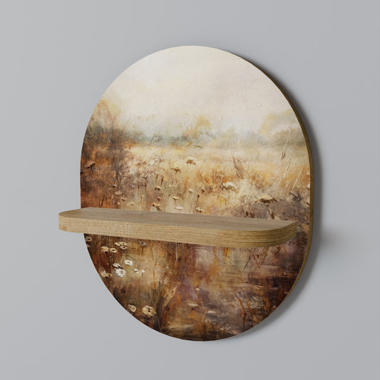 TRANQUIL FIELD Dekoratives Wandregal