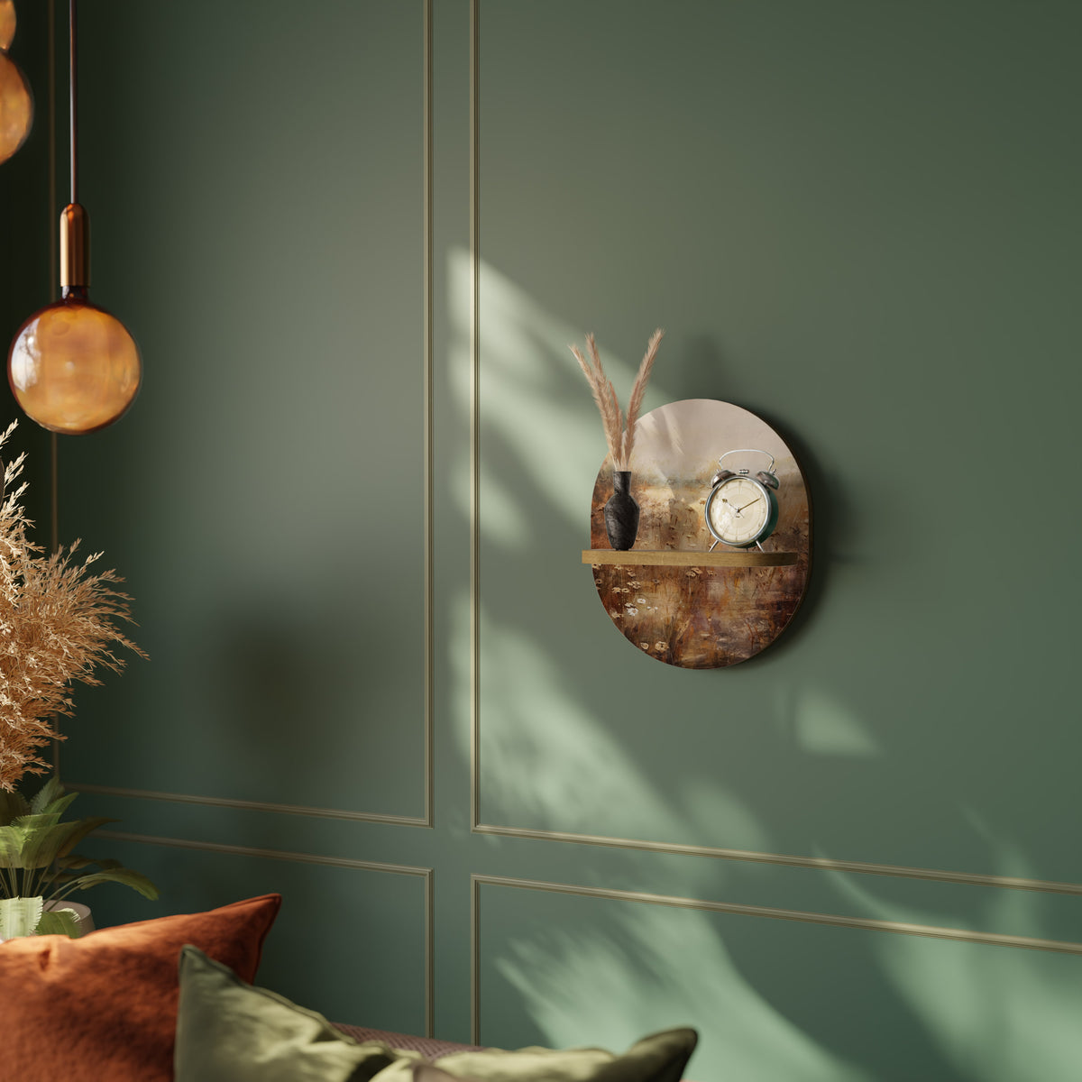 TRANQUIL FIELD Dekoratives Wandregal