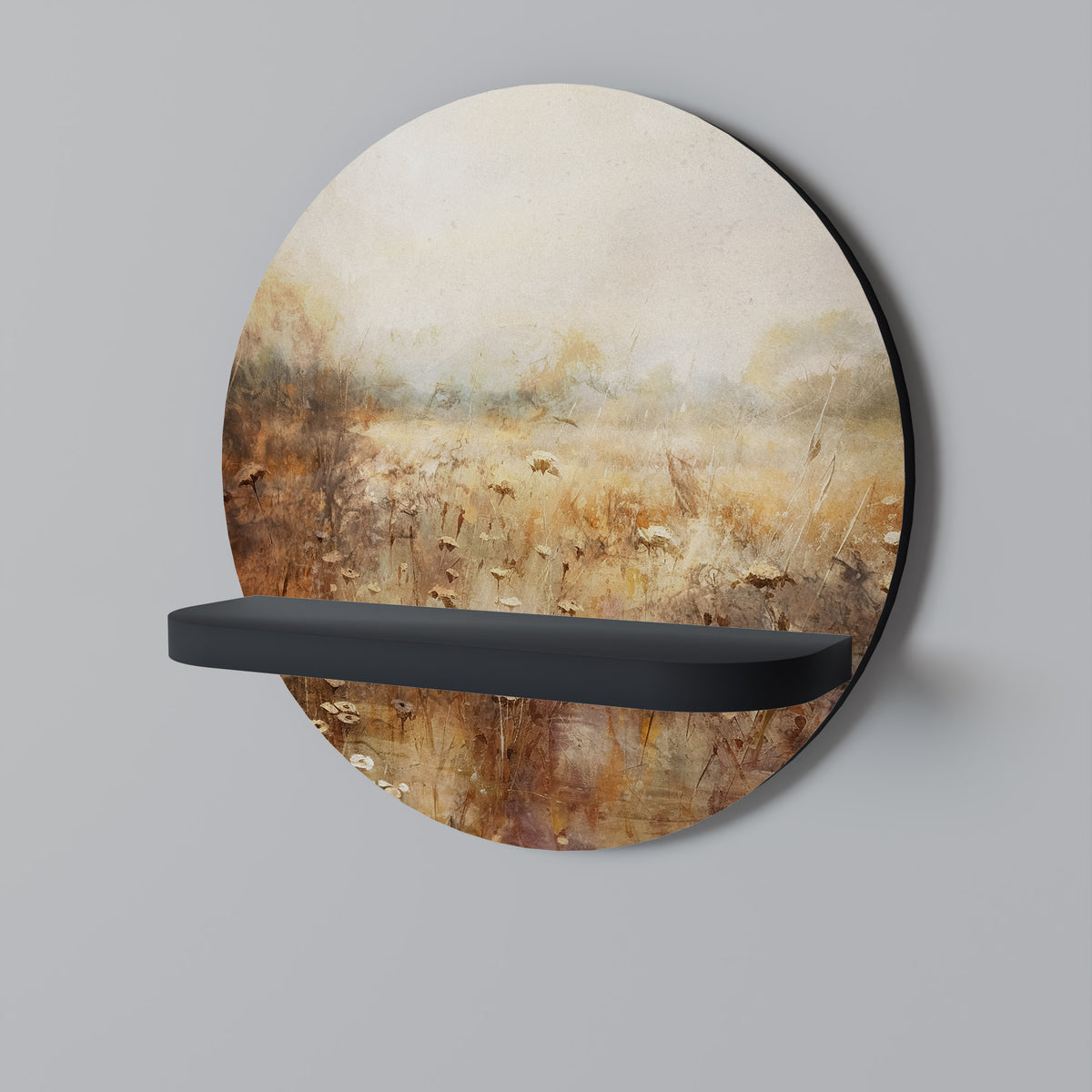 TRANQUIL FIELD Dekoratives Wandregal