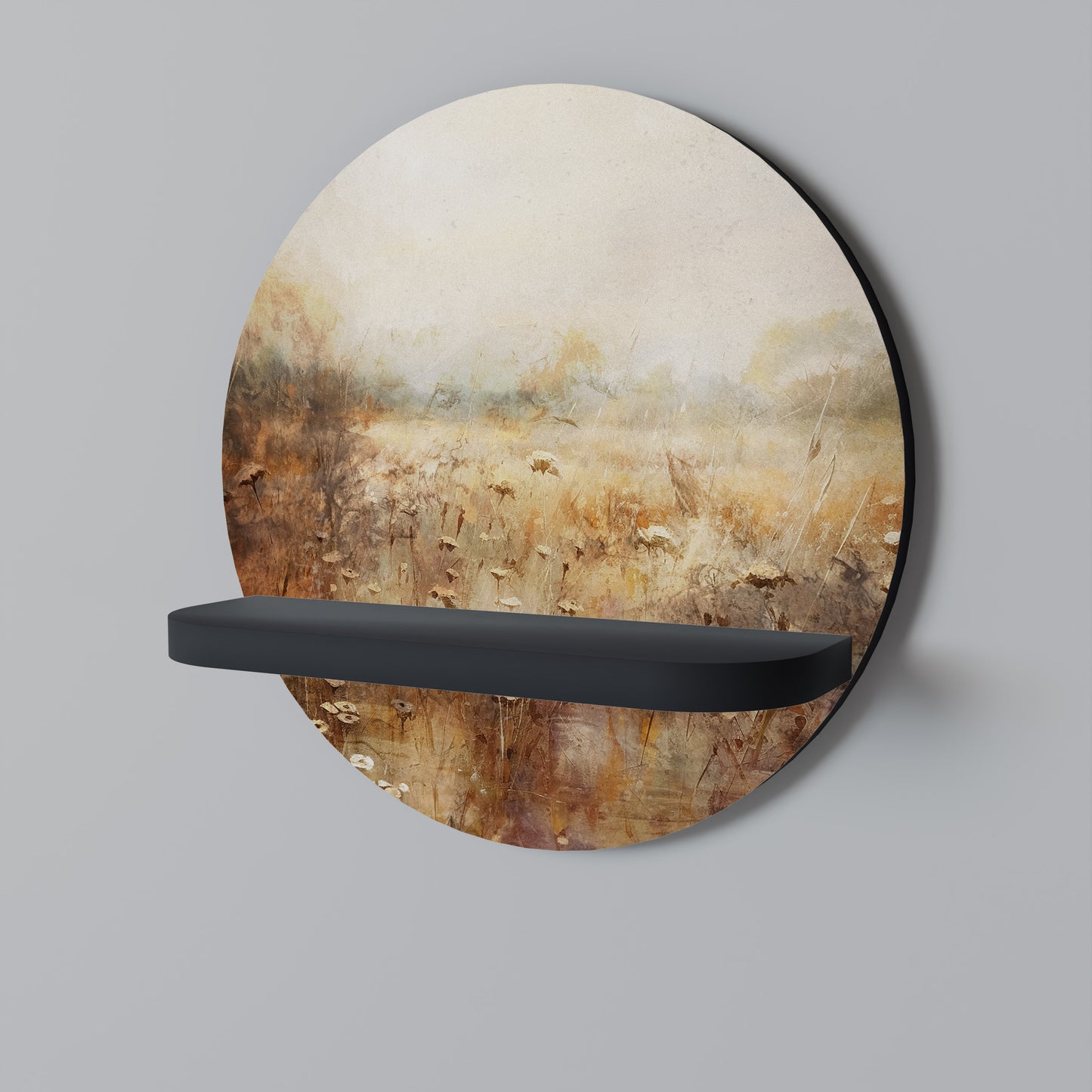 TRANQUIL FIELD Dekoratives Wandregal
