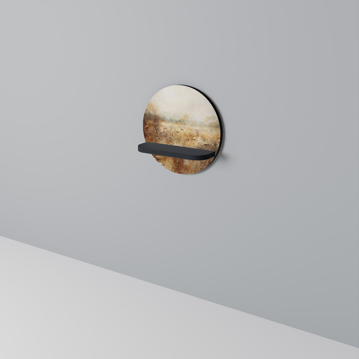 TRANQUIL FIELD Dekoratives Wandregal