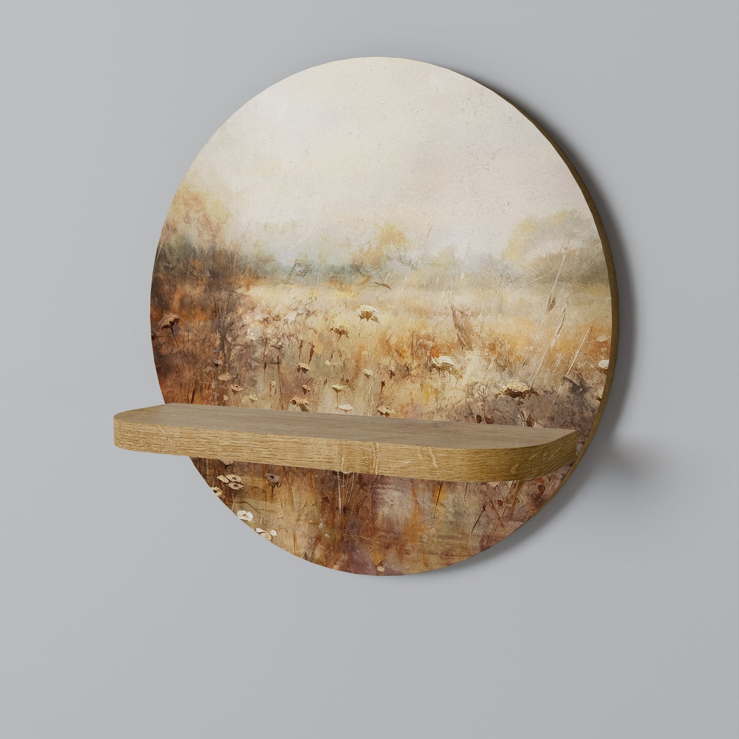TRANQUIL FIELD Dekoratives Wandregal