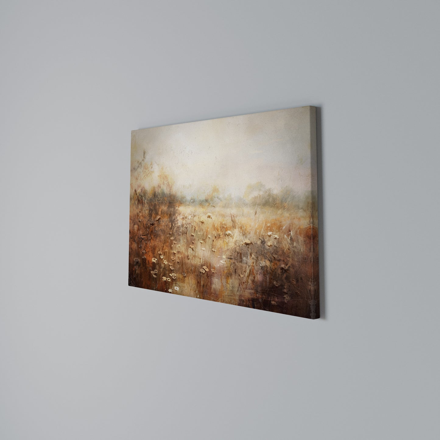 TRANQUIL FIELD Horizontal Canvas Print