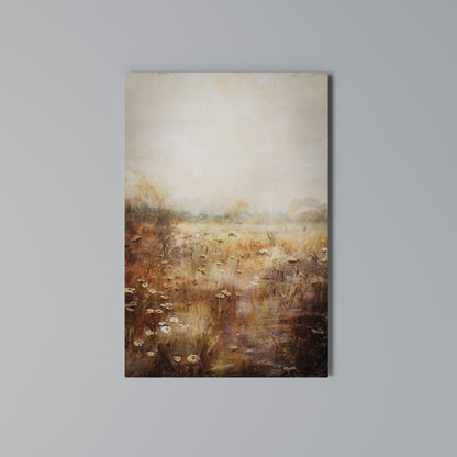 TRANQUIL FIELD Vertical Canvas Print