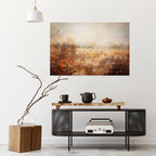 TRANQUIL FIELD Selbstklebendes Horizontal-Poster