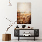 TRANQUIL FIELD Selbstklebendes Poster - Hochformat