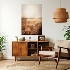 TRANQUIL FIELD Selbstklebendes Poster - Hochformat