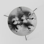 MONOCHROME COTTON DREAMS Couchtisch Ø 60 cm