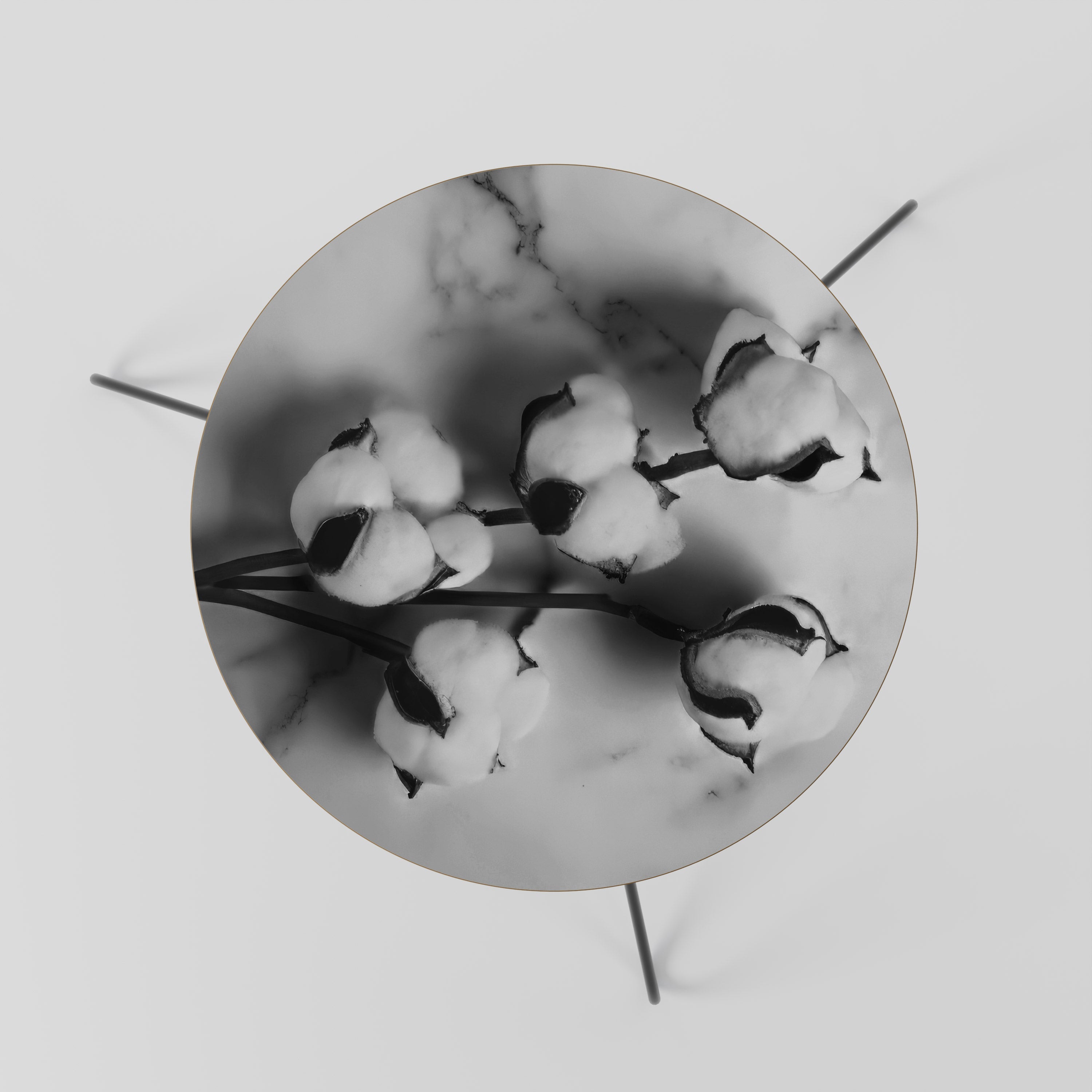 MONOCHROME COTTON DREAMS Couchtisch 60
