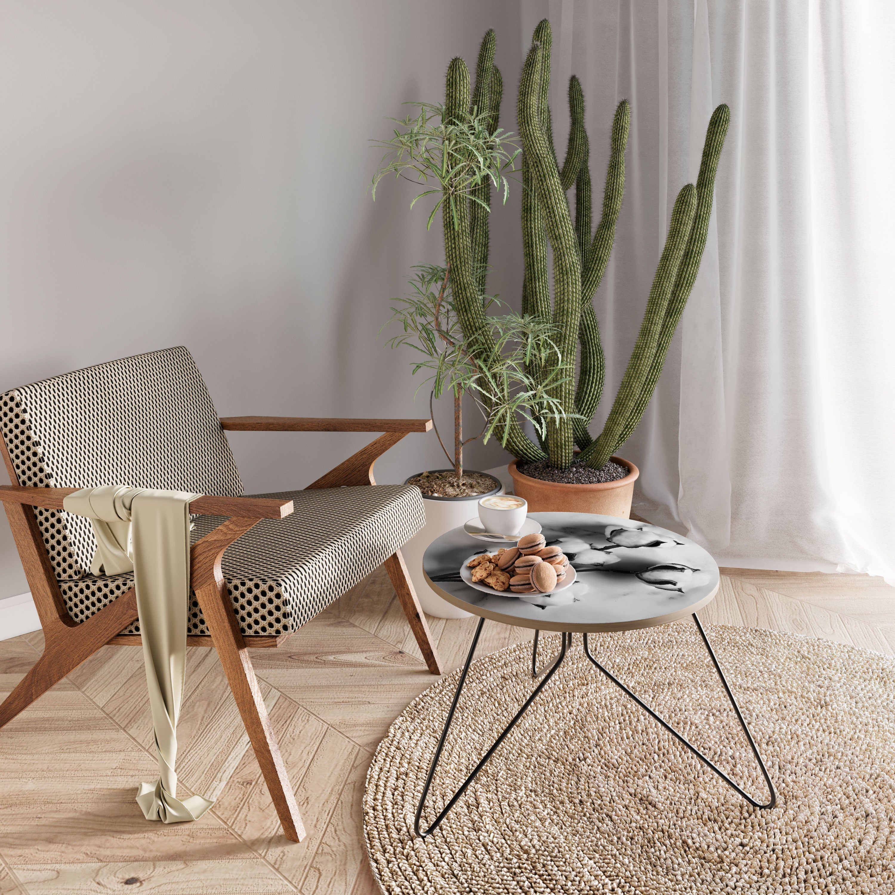 MONOCHROME COTTON DREAMS Couchtisch 60