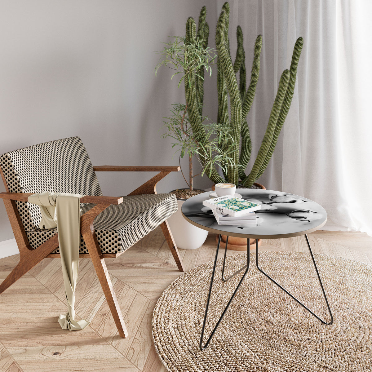 MONOCHROME COTTON DREAMS Couchtisch