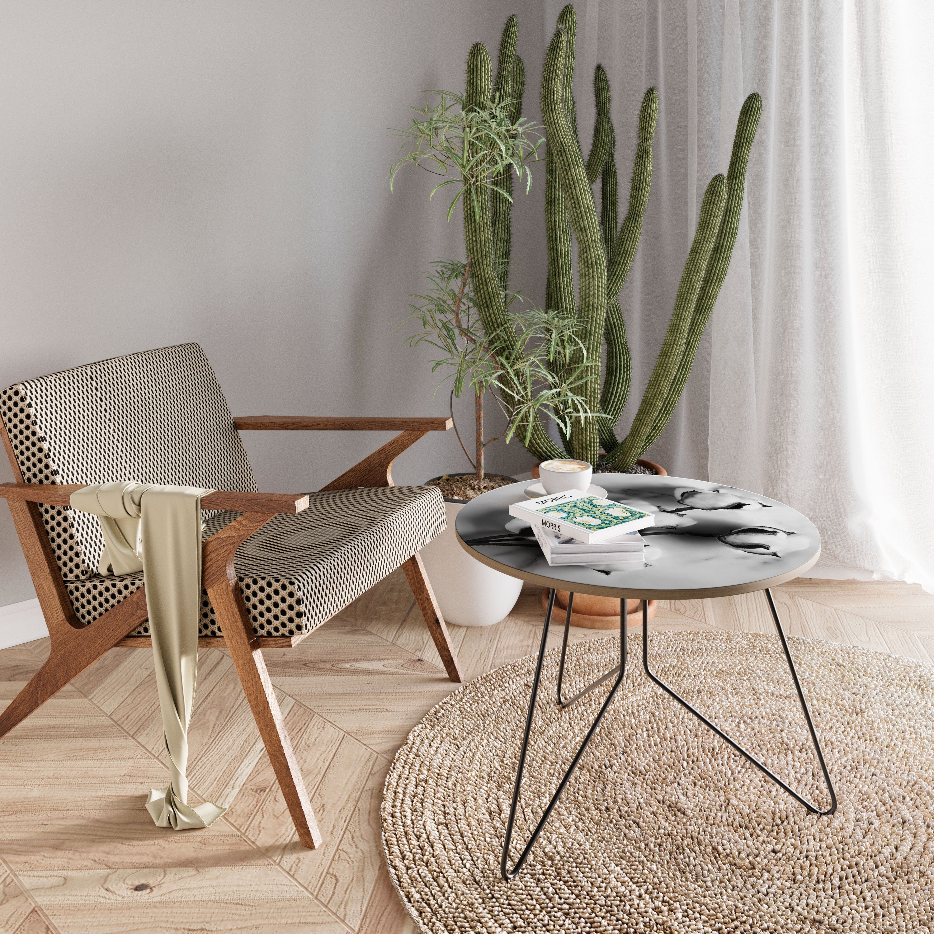 MONOCHROME COTTON DREAMS Coffee Table 69