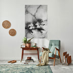 MONOCHROME COTTON DREAMS Selbstklebendes Poster - Hochformat