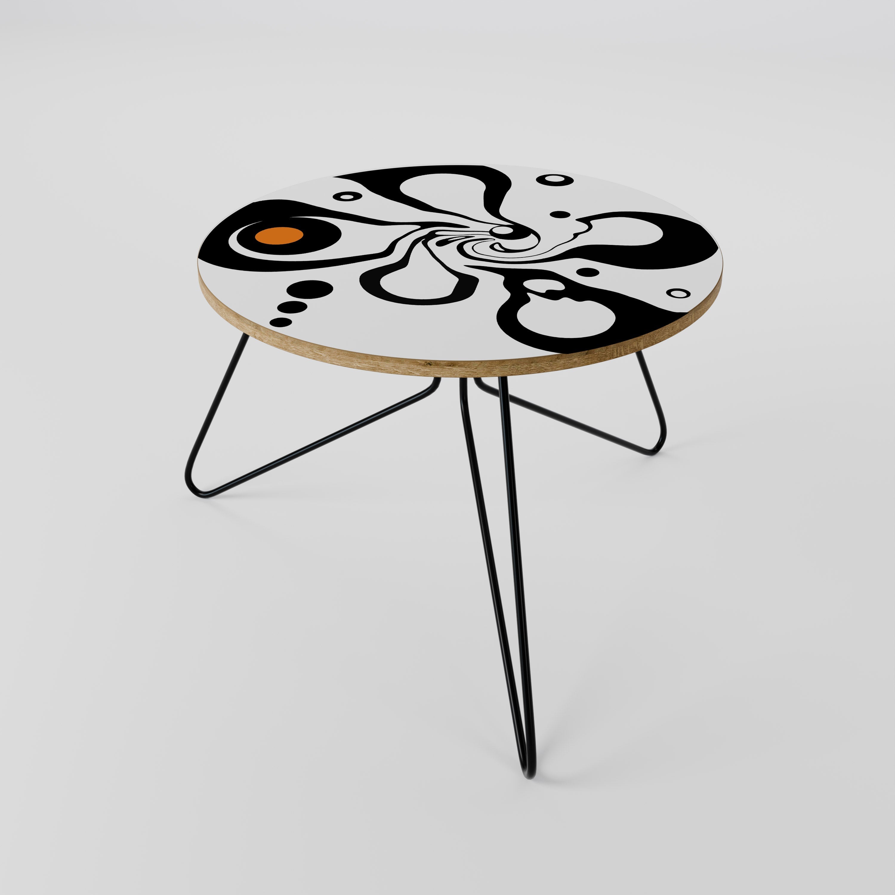SWIRLING NATURE Couchtisch 60
