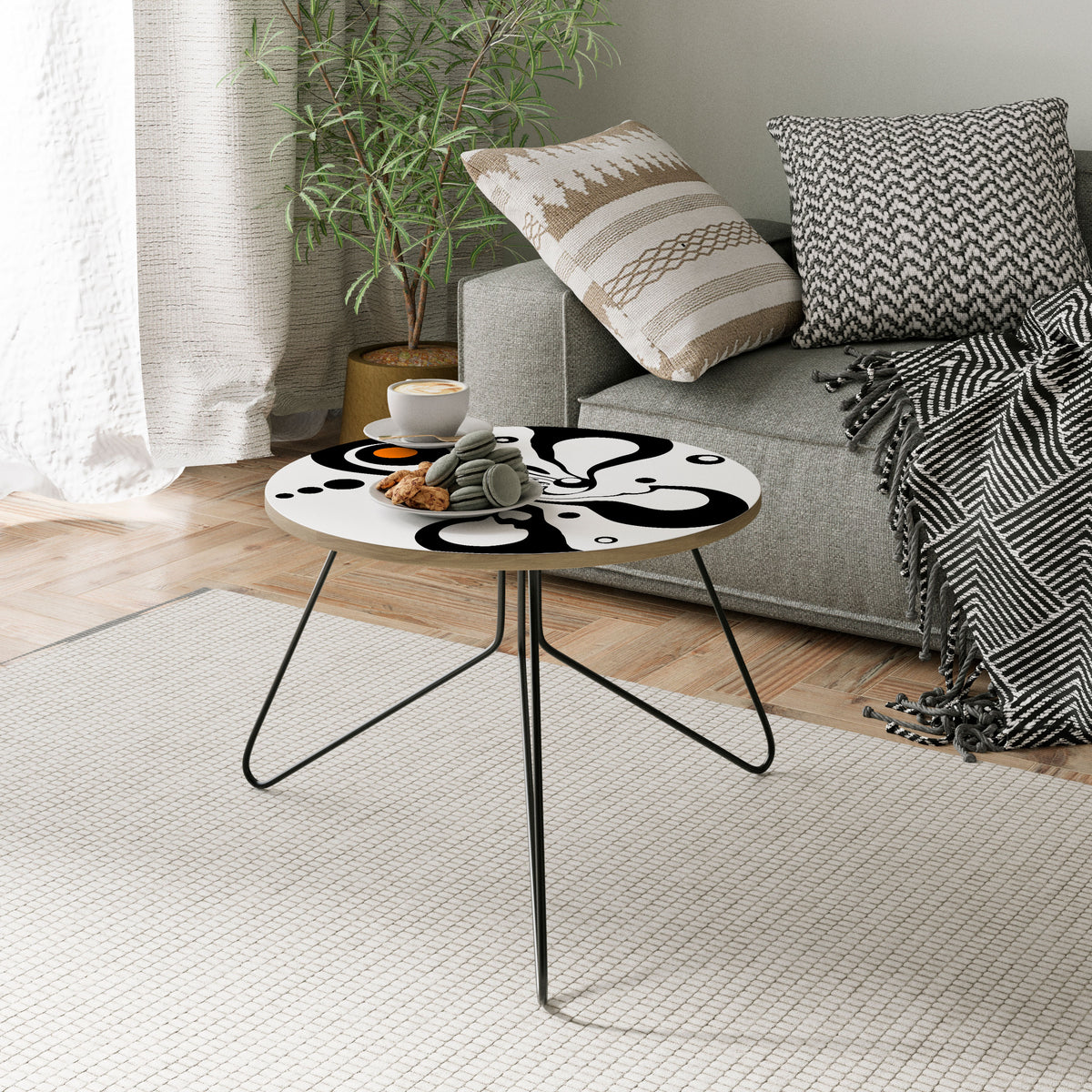 SWIRLING NATURE Couchtisch