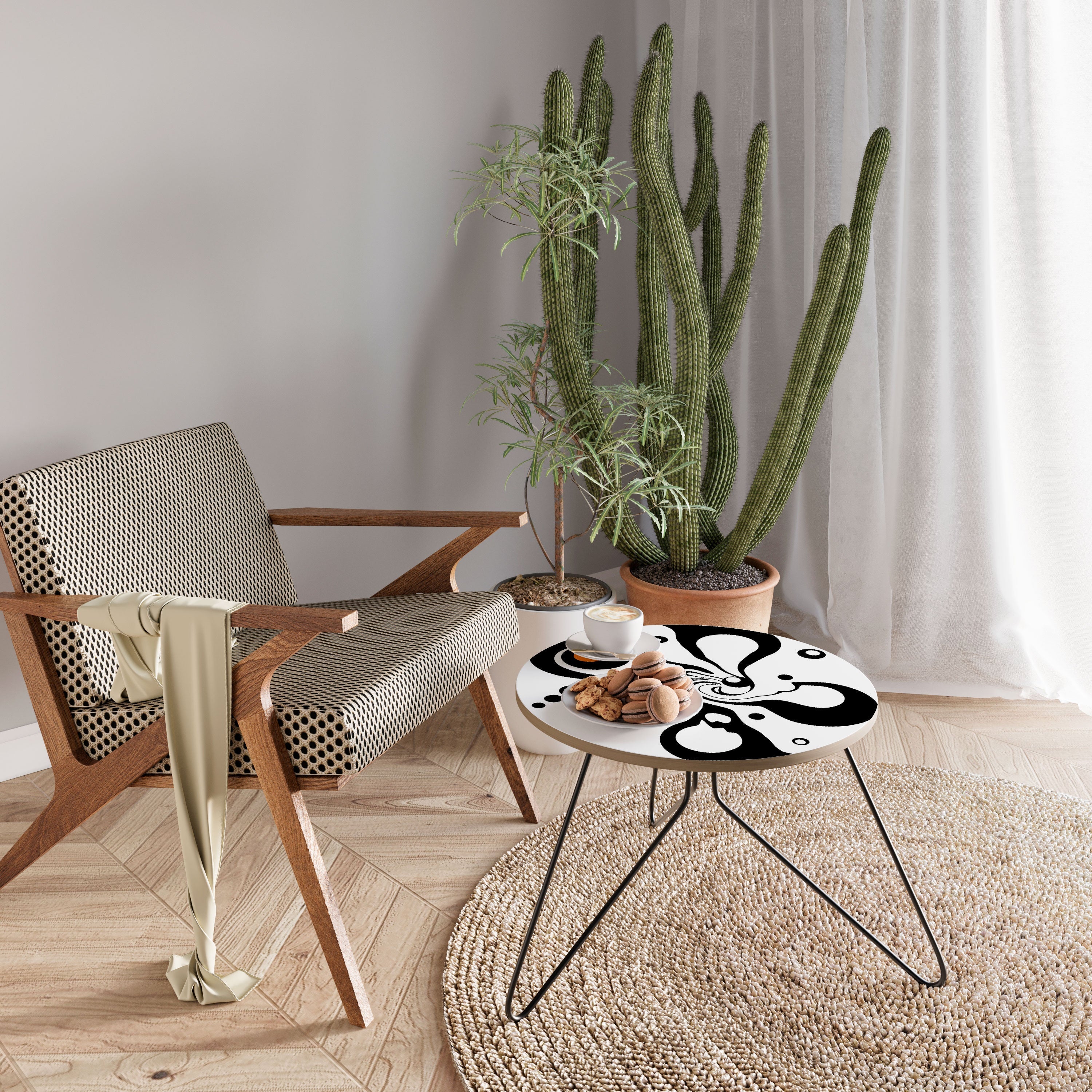 SWIRLING NATURE Couchtisch 60