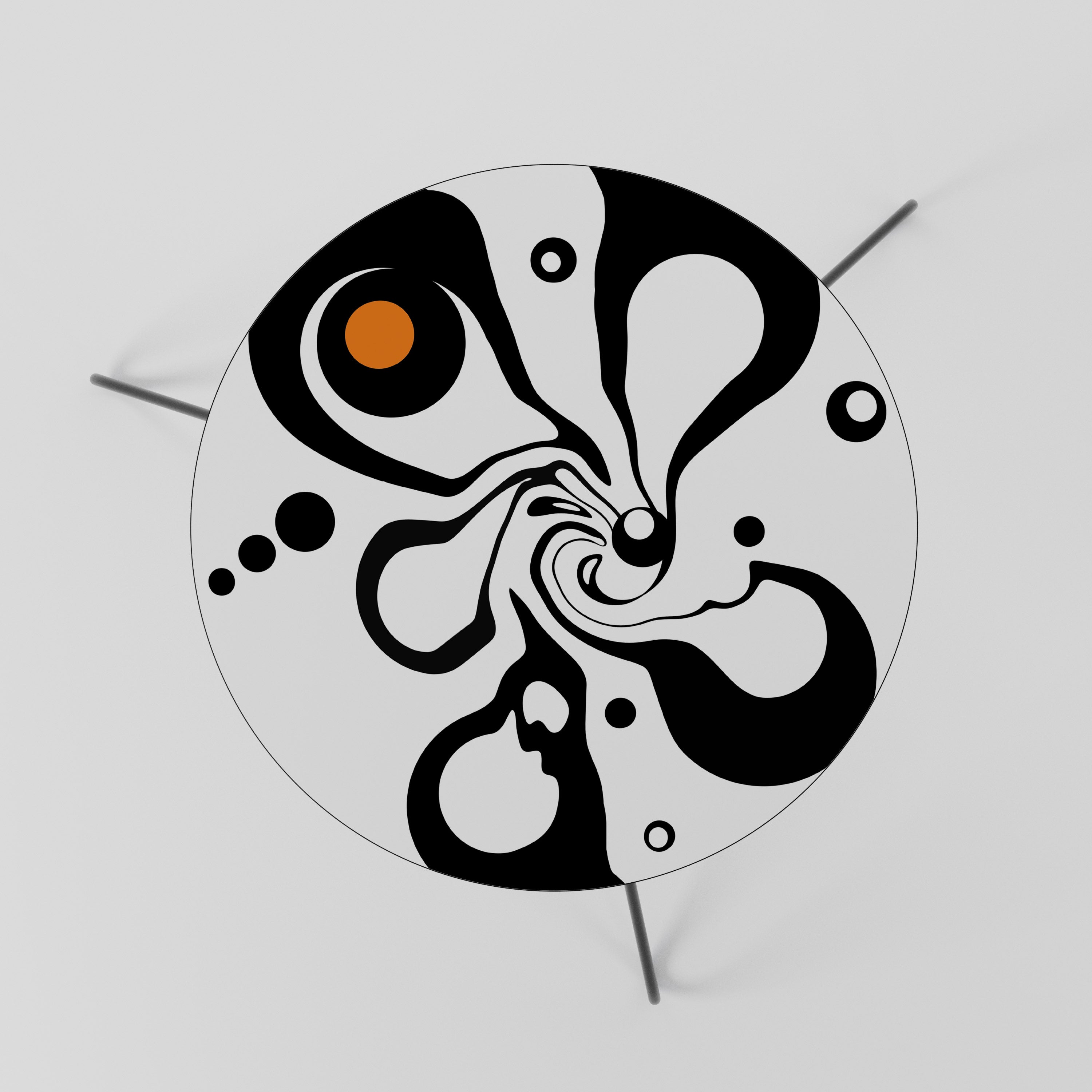 SWIRLING NATURE Couchtisch 60