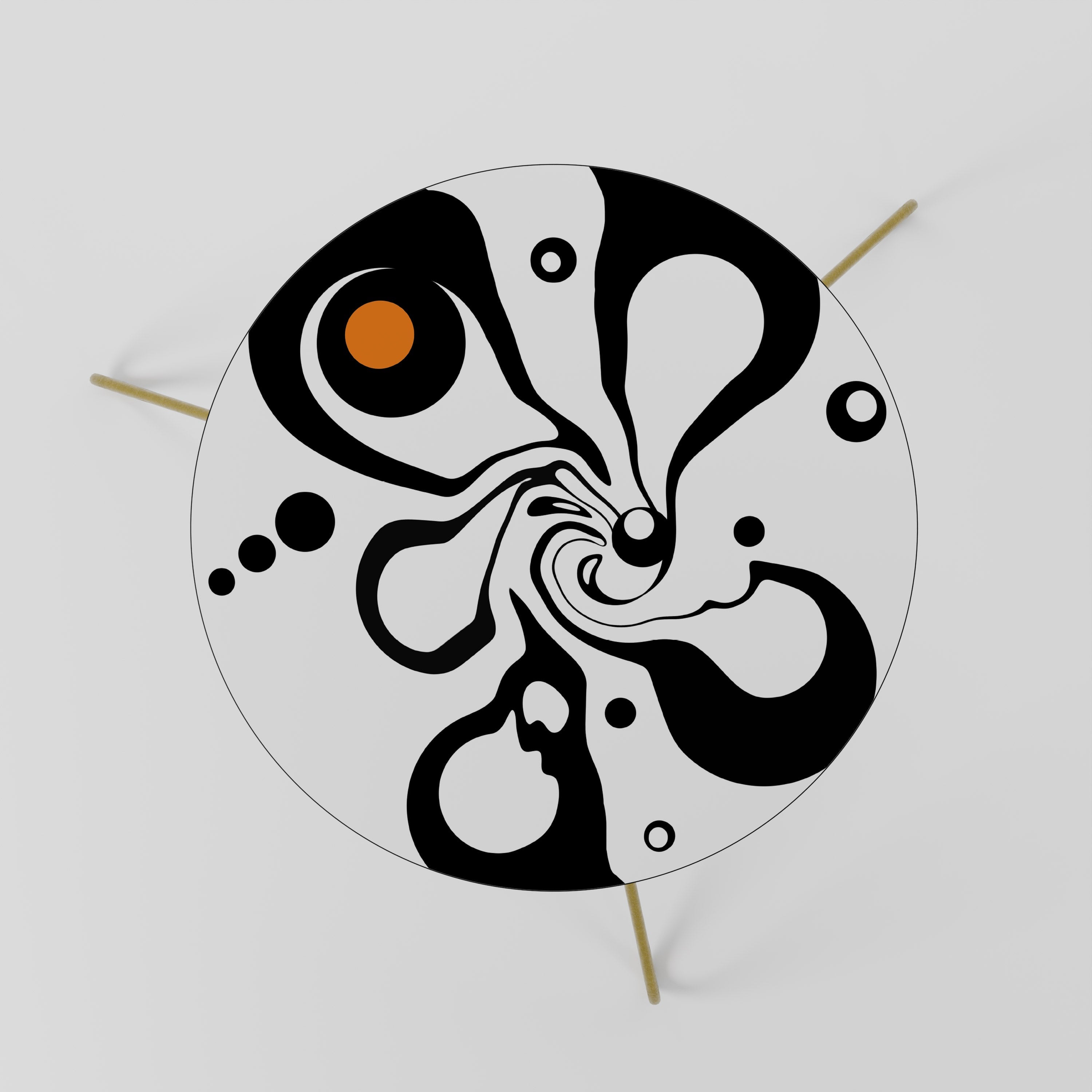 SWIRLING NATURE Couchtisch 60