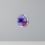 MAGIC NATURE Ovales Kunstregal in Schwarz