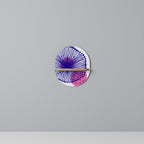 MAGIC NATURE Ovales Kunstregal in Eiche-Optik