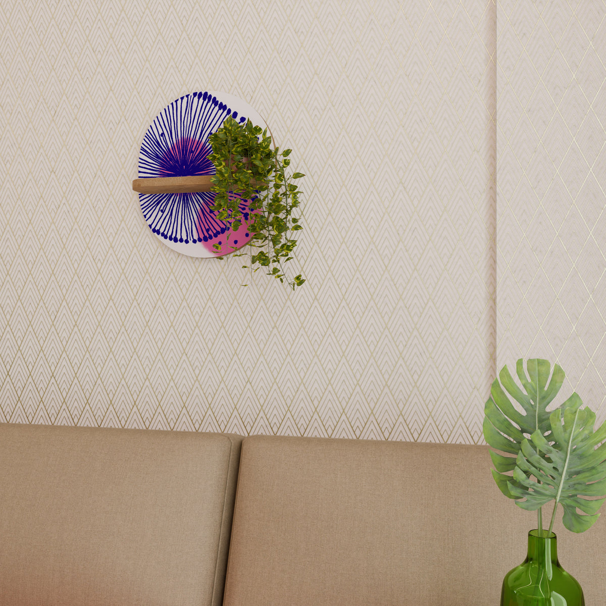 MAGIC NATURE Dekoratives Wandregal