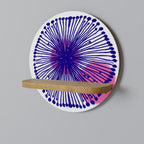 MAGIC NATURE Rundes Kunstregal in Eiche-Optik