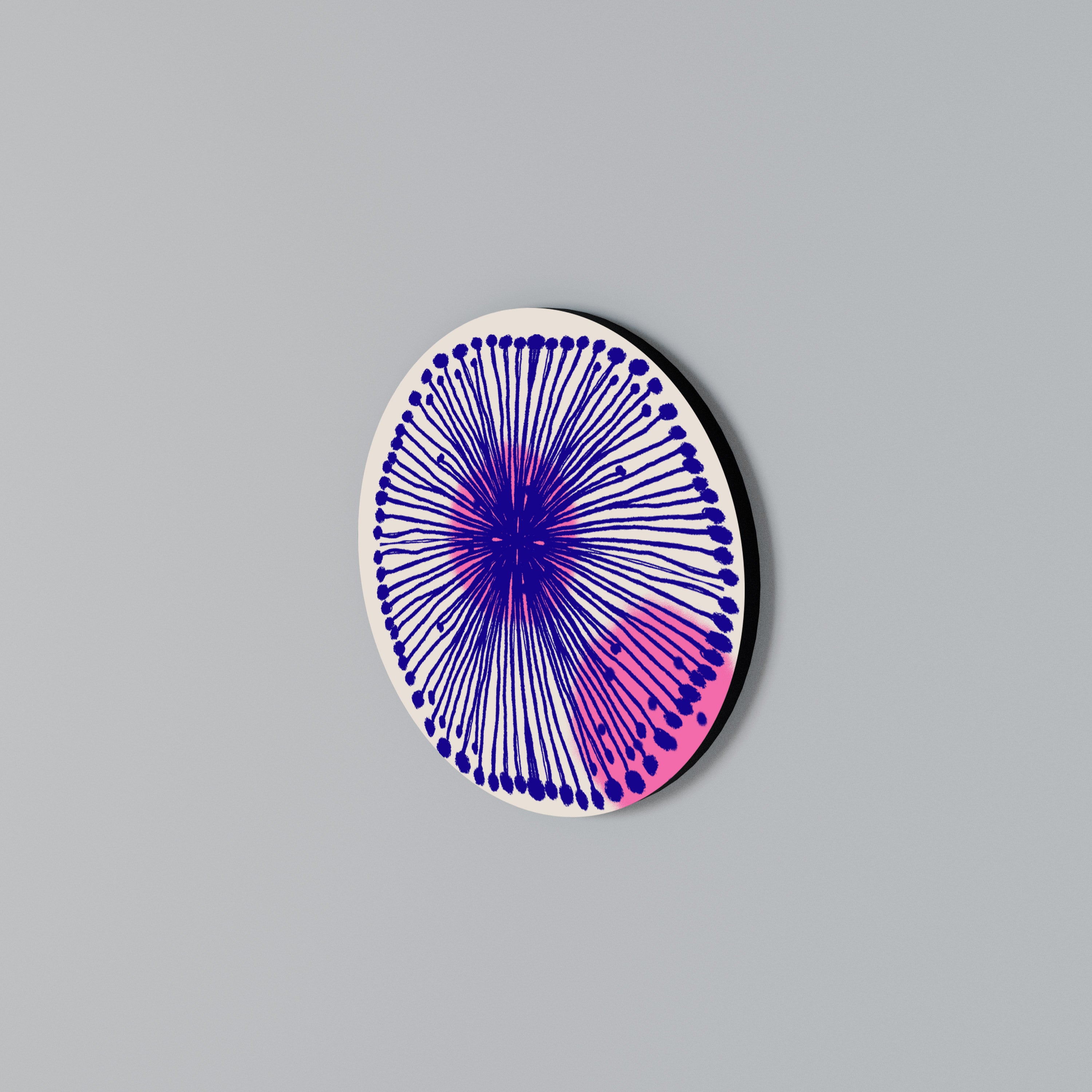 MAGIC NATURE Rundes Wandbild