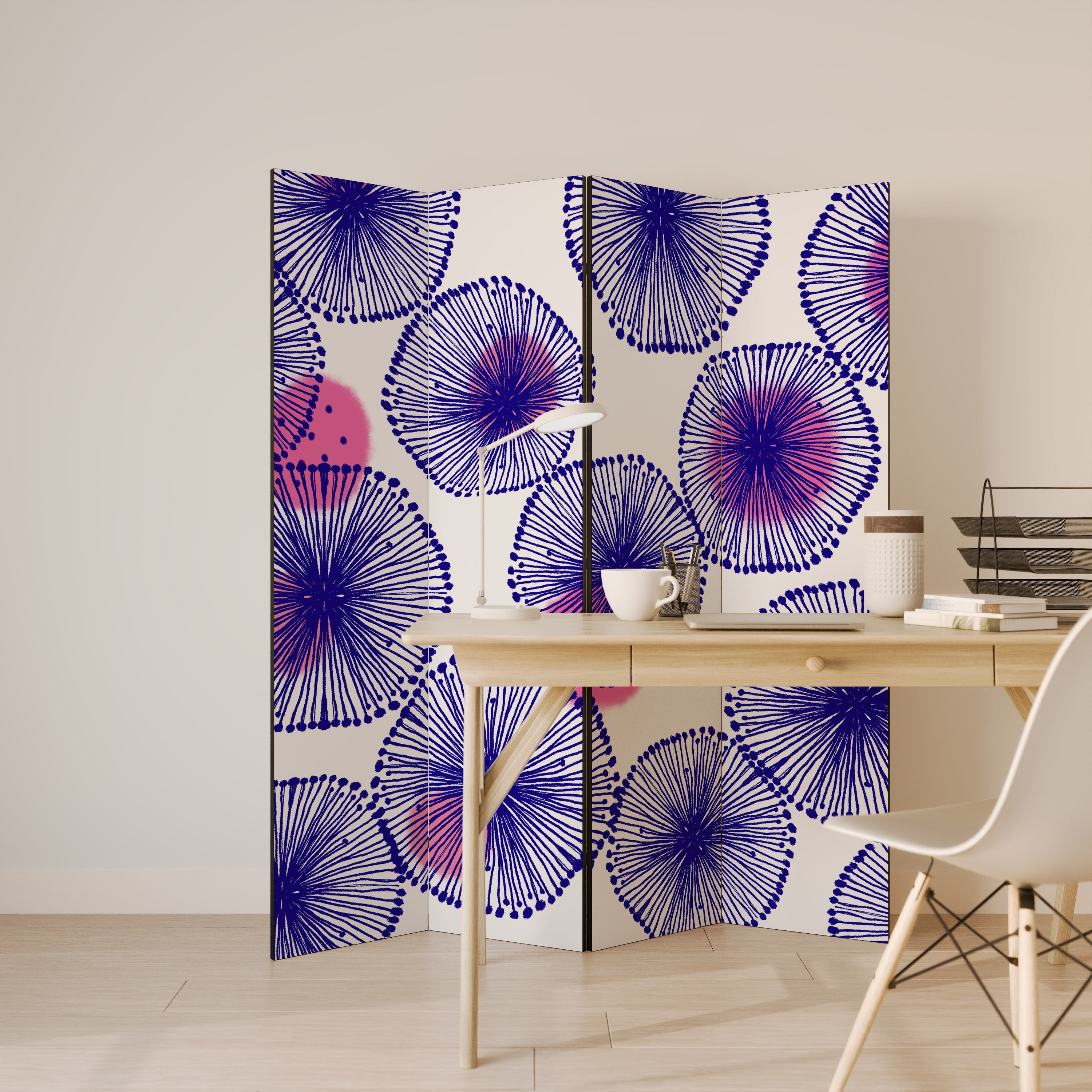 MAGIC NATURE 4-Panel Room Divider