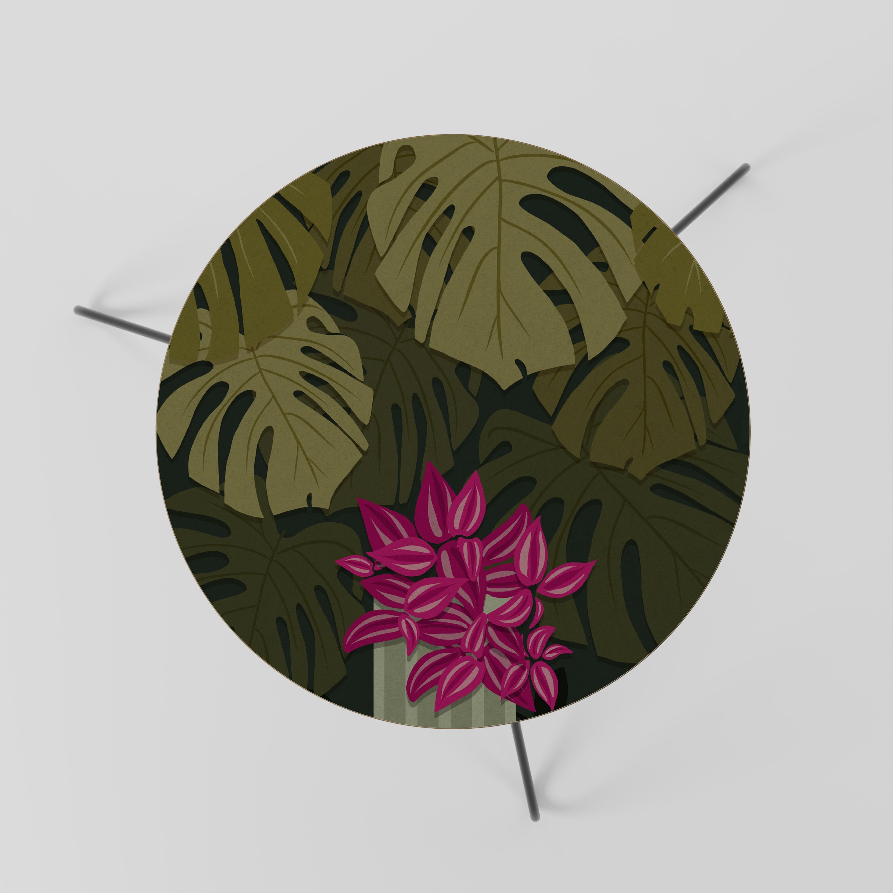 TROPICAL BEAUTY Couchtisch 60
