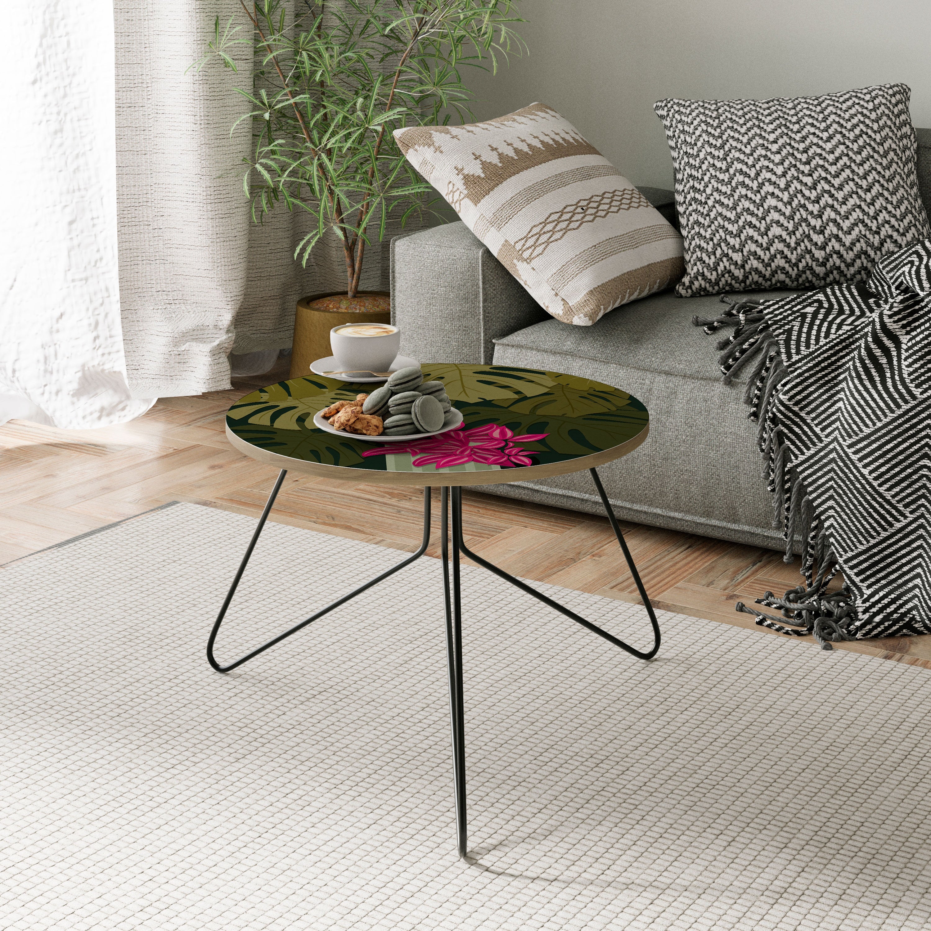 TROPICAL BEAUTY Couchtisch 60