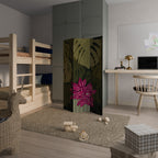 TROPICAL BEAUTY 3-Panel Room Divider