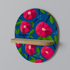 SPRING THOUGHTS Ovales Kunstregal in Eiche-Optik