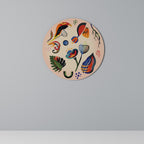 MODERN NATURE Runde Wanddekoration Ø 69 cm