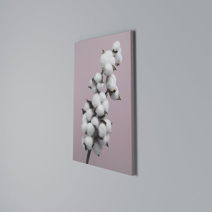 COTTON CLOUDS WHISPER Vertical Canvas Print