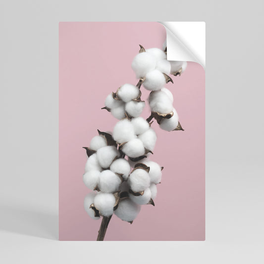 COTTON CLOUDS WHISPER Selbstklebendes Poster - Hochformat