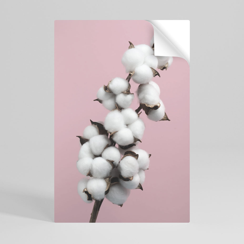 COTTON CLOUDS WHISPER Vertikales Poster zum Abziehen und Aufkleben