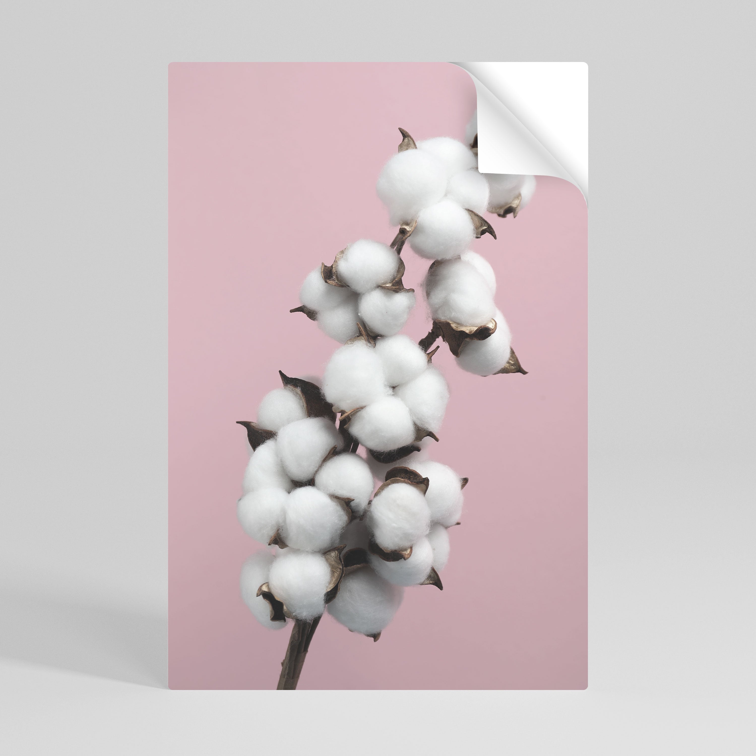 COTTON CLOUDS WHISPER Vertikales Poster zum Abziehen und Aufkleben